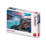 Puzzle Cascada Selfoss, 2000 piese - DINO TOYS
