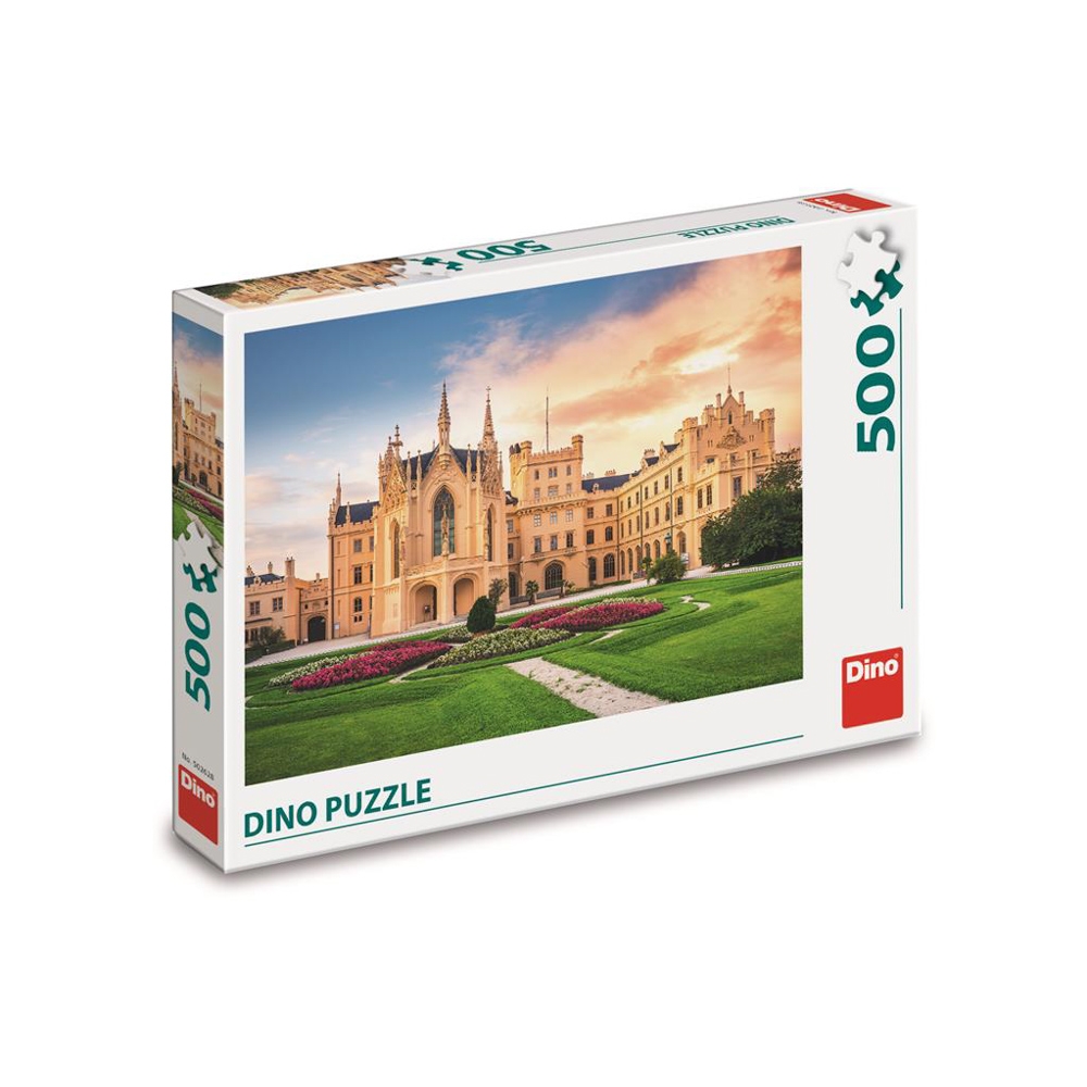 Puzzle Castelul Lednice, 500 piese - DINO TOYS - imagine 3