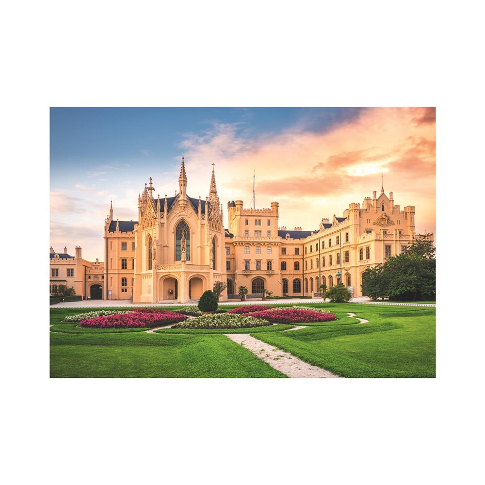 Puzzle Castelul Lednice, 500 piese - DINO TOYS - imagine 4