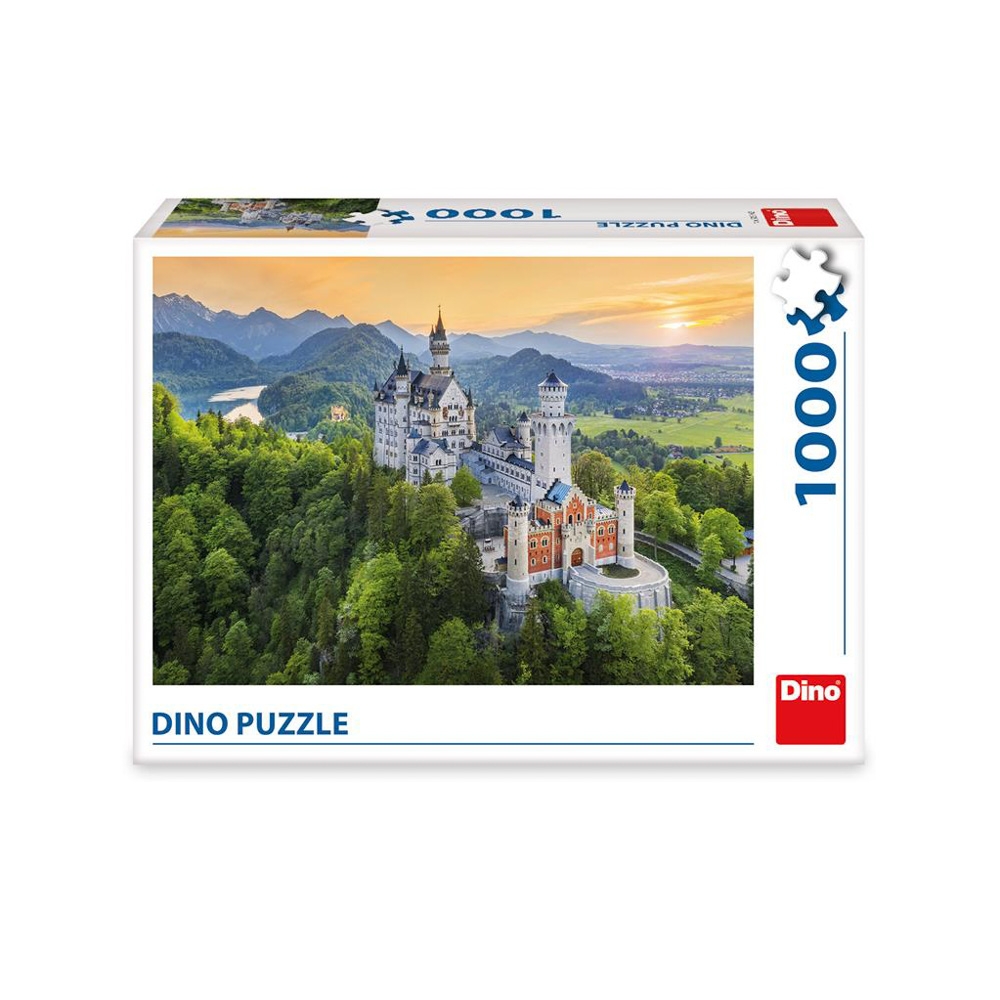 Puzzle Castelul Neuschwanstein, 1000 piese - DINO TOYS - imagine 2
