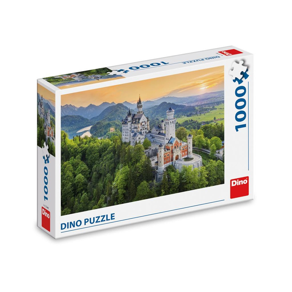 Puzzle Castelul Neuschwanstein, 1000 piese - DINO TOYS - imagine 3