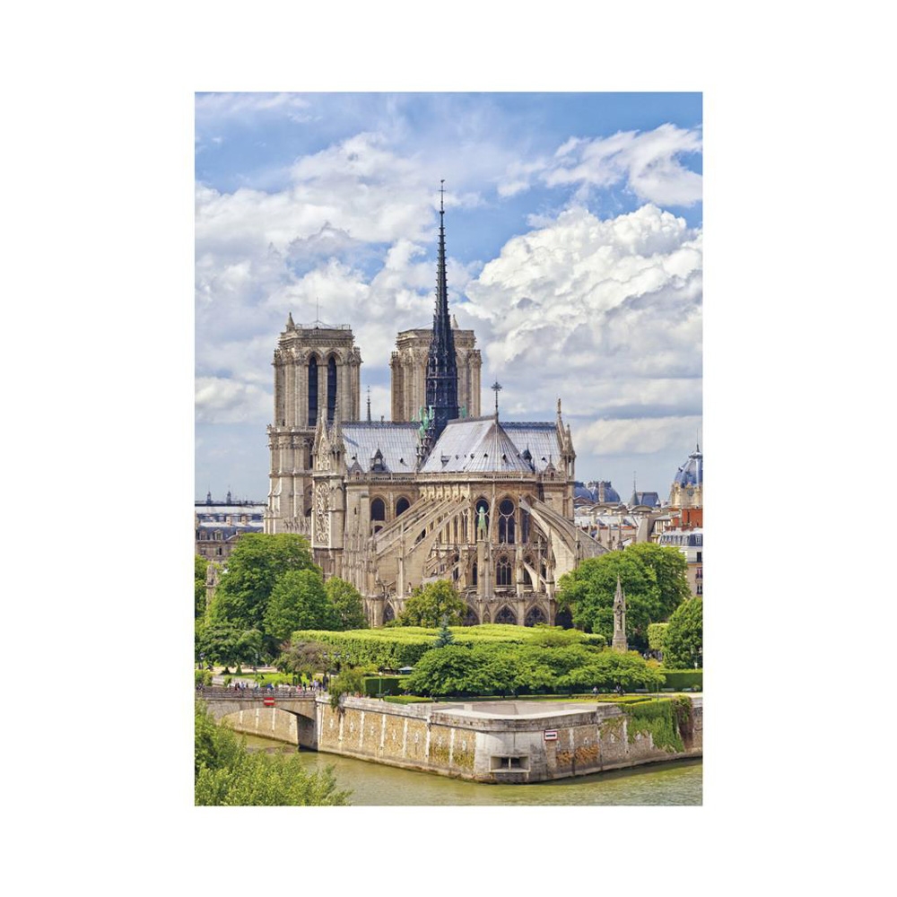 Puzzle Catedrala Notre-Dame, 1000 piese - DINO TOYS - imagine 4