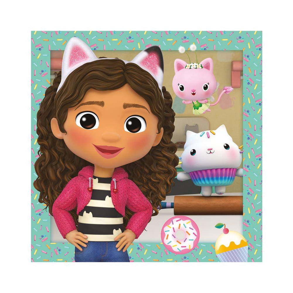Puzzle Gabby si prietenii, 3x55 piese - DINO TOYS - imagine 4
