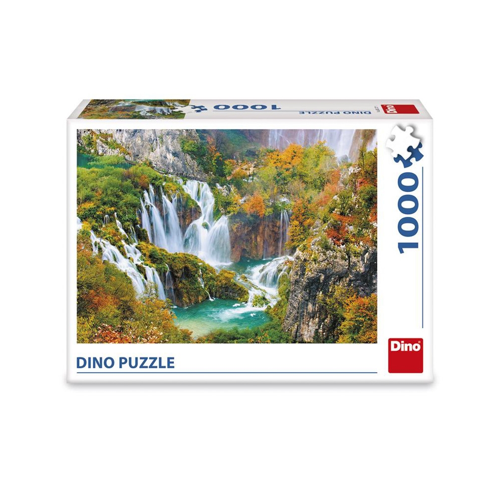 Puzzle lacurile Plitvice, 1000 piese - DINO TOYS - imagine 2