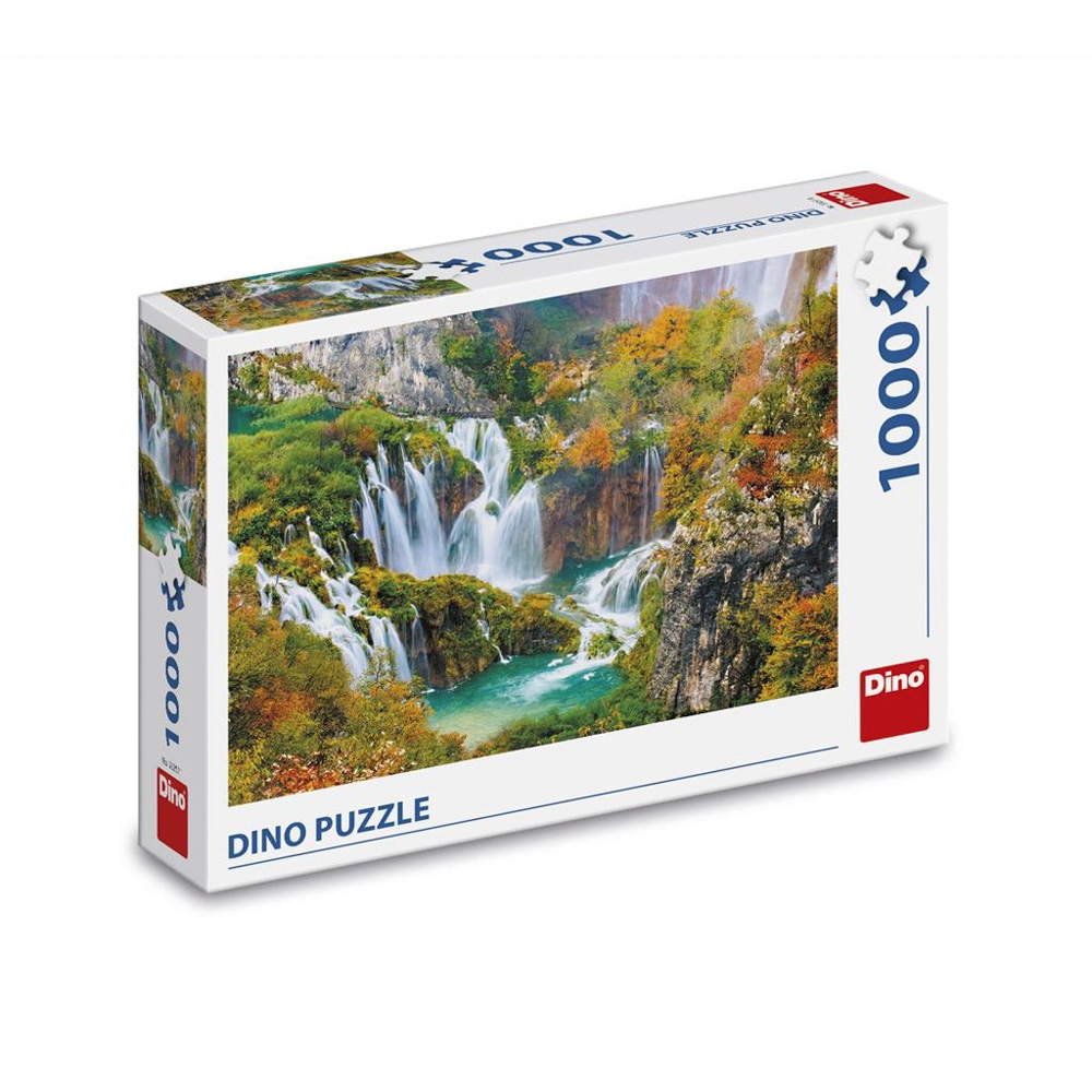 Puzzle lacurile Plitvice, 1000 piese - DINO TOYS - imagine 3