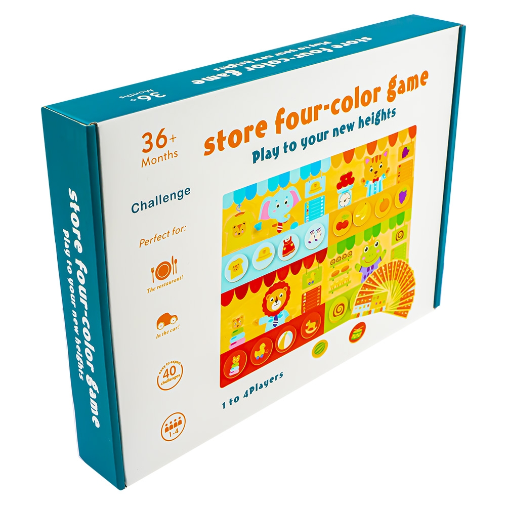 Puzzle magnetic, din lemn, Magazin - imagine 2