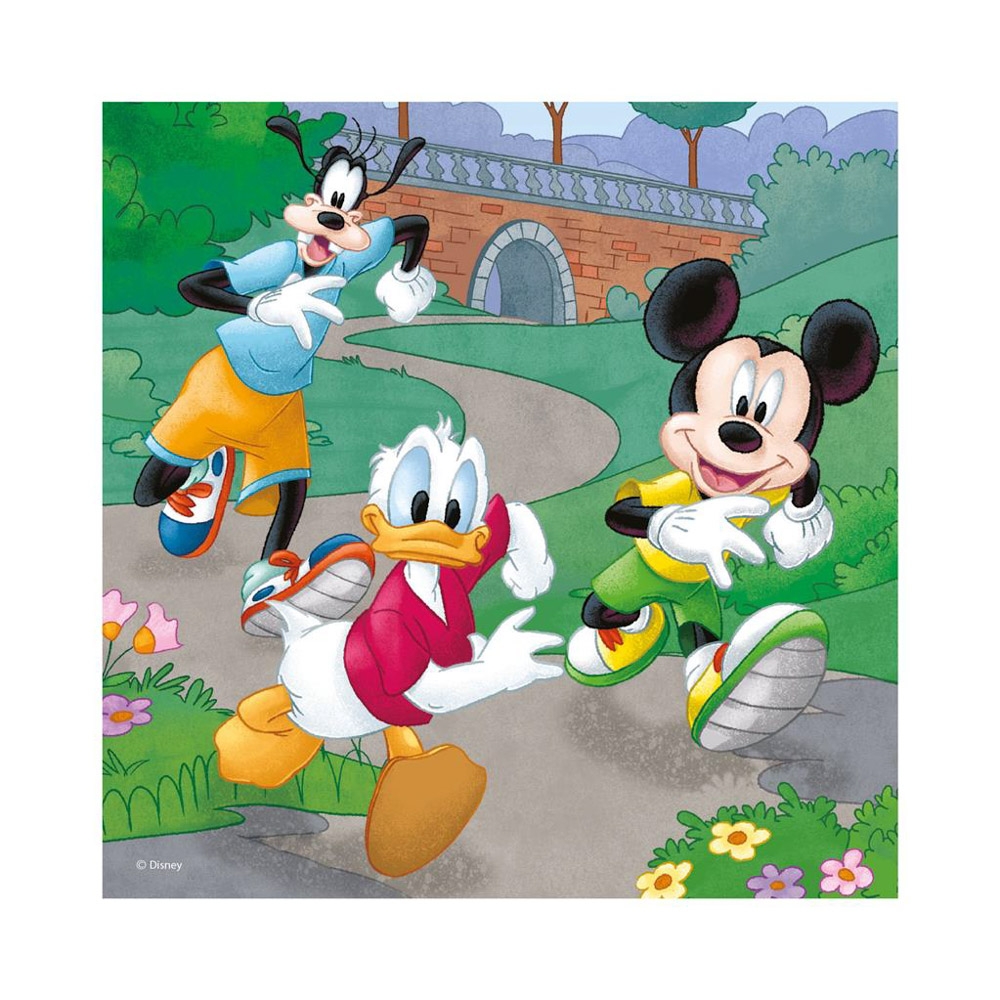 Puzzle Mickey si Minnie, 3x55 piese - DINO TOYS - imagine 6