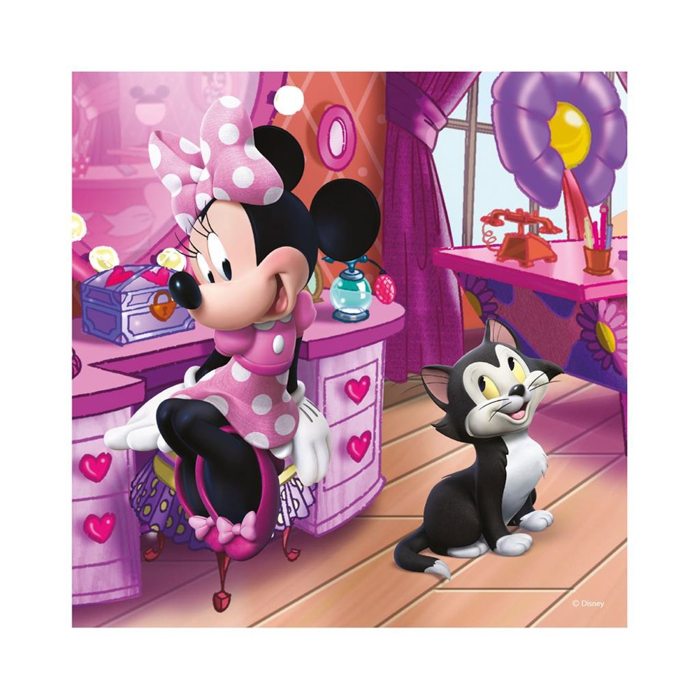 Puzzle Minnie, 3x55 piese - DINO TOYS - imagine 5