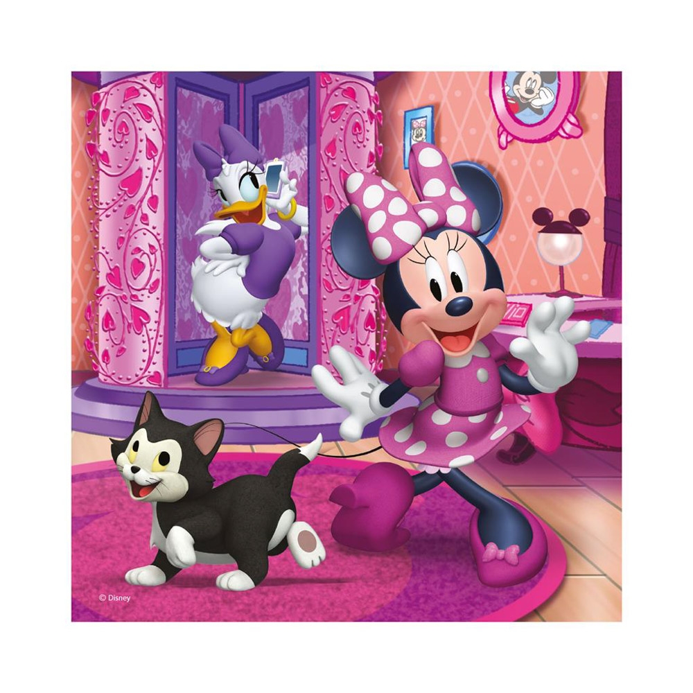 Puzzle Minnie, 3x55 piese - DINO TOYS - imagine 6