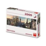 Puzzle panoramic, Paris, 2000 piese - DINO TOYS