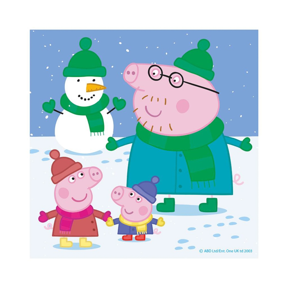 Puzzle Peppa Pig, 3x55 piese - DINO TOYS - imagine 4