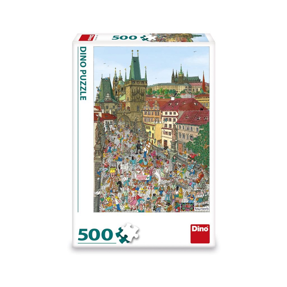 Puzzle Tower Bridge, 500 piese - DINO TOYS - imagine 2