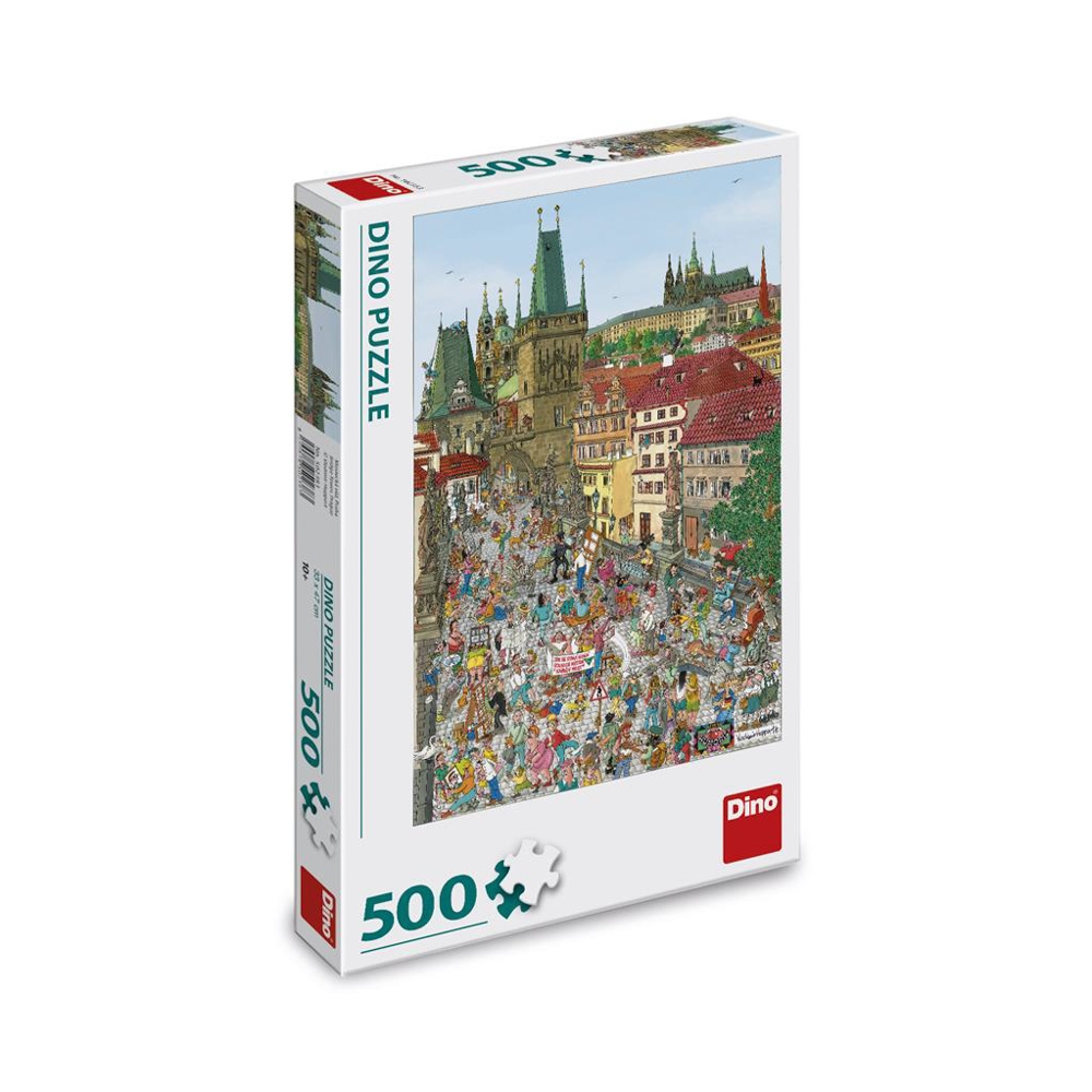 Puzzle Tower Bridge, 500 piese - DINO TOYS - imagine 3