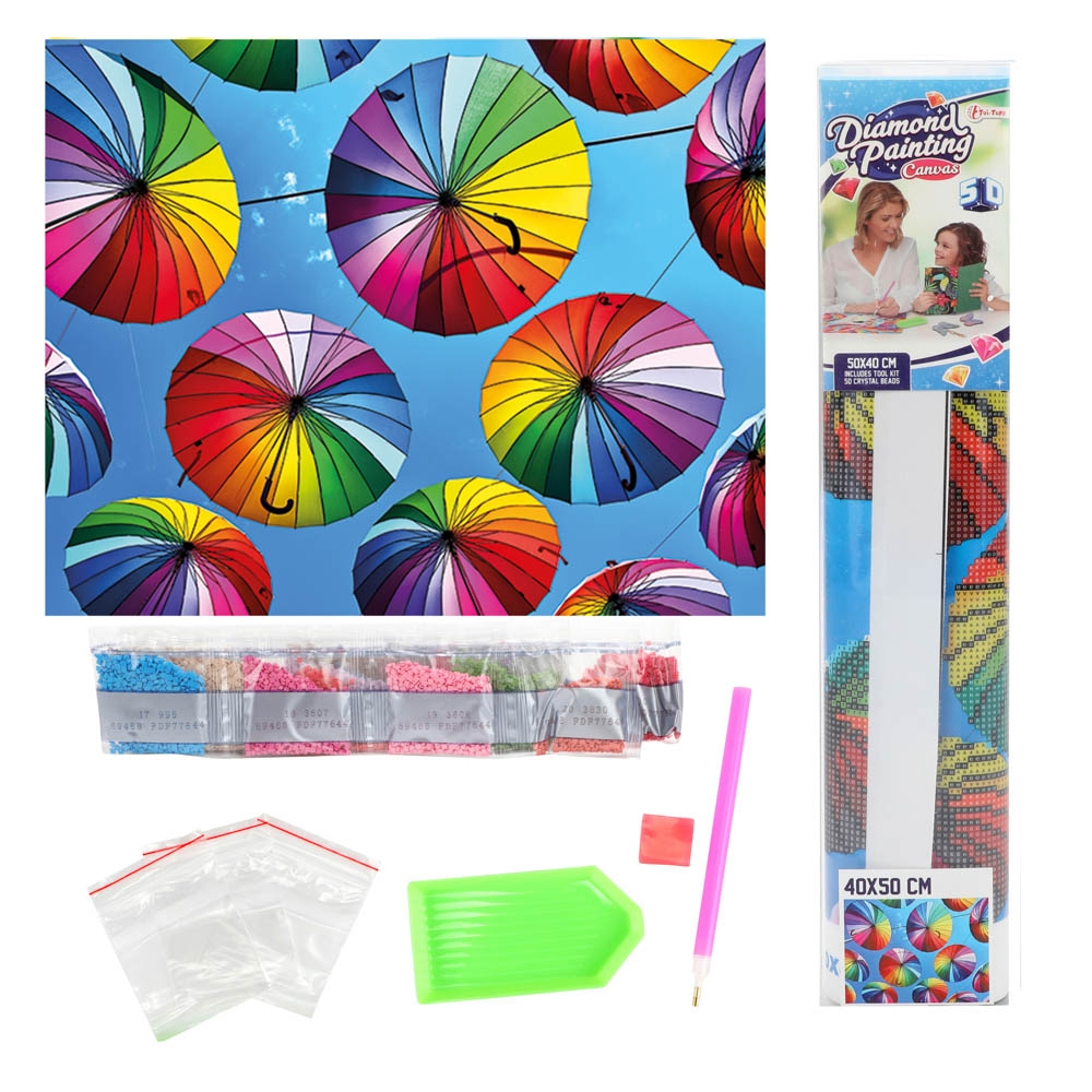 Set creatie cu diamante, 40x50 cm - Toi-Toys - imagine 5