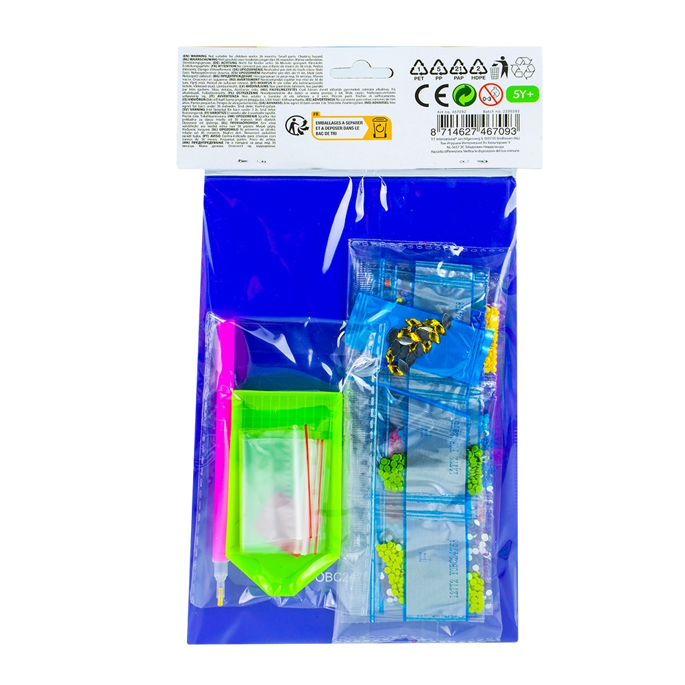 Set creatie cu diamante - Jurnal, 14.5x20.5 cm - Toi-Toys - imagine 13