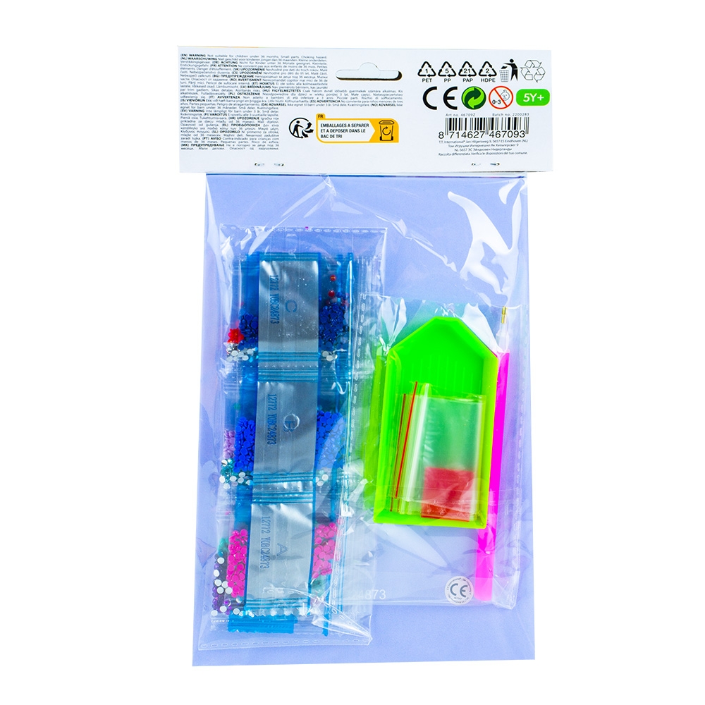 Set creatie cu diamante - Jurnal, 14.5x20.5 cm - Toi-Toys - imagine 4