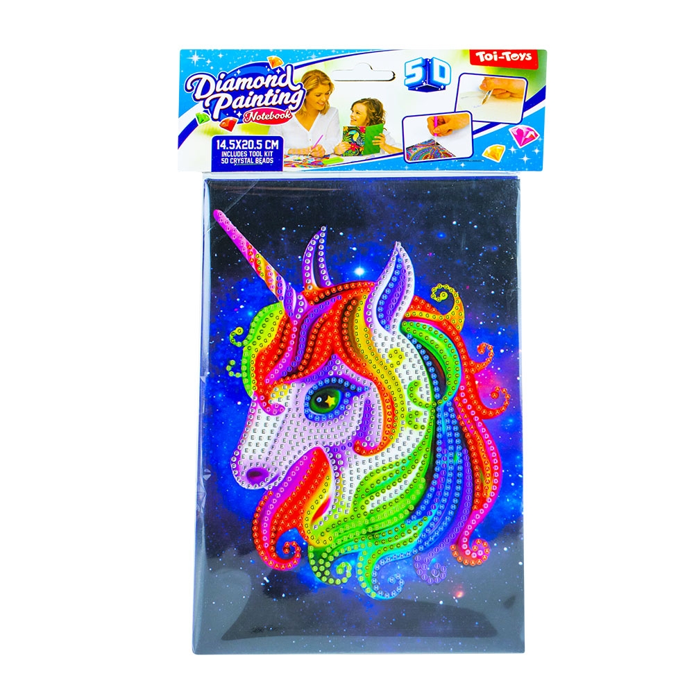 Set creatie cu diamante - Jurnal, 14.5x20.5 cm - Toi-Toys - imagine 6