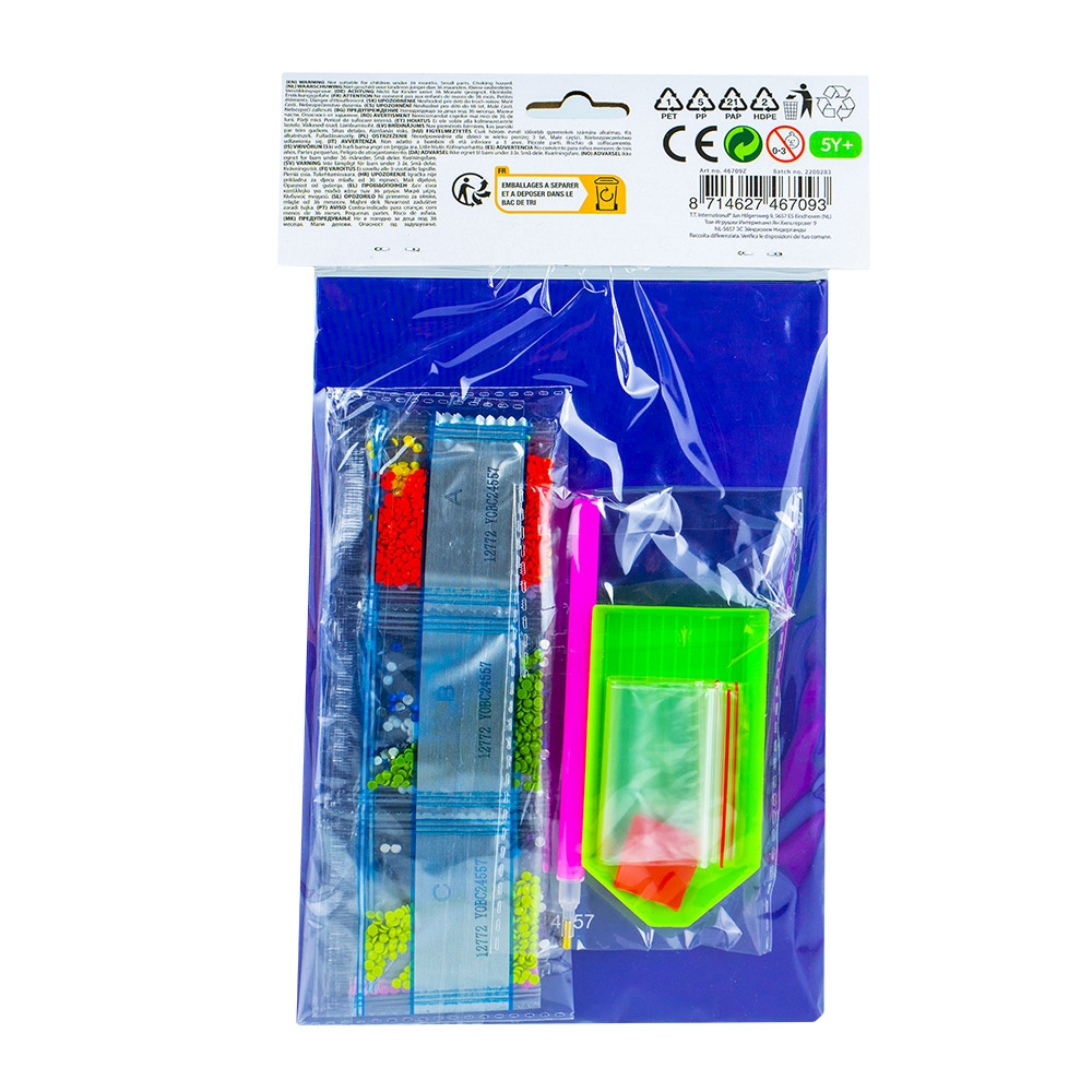 Set creatie cu diamante - Jurnal, 14.5x20.5 cm - Toi-Toys - imagine 7