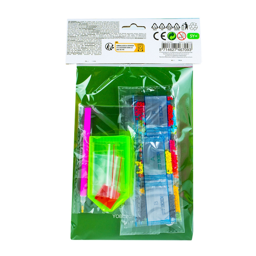 Set creatie cu diamante - Jurnal, 14.5x20.5 cm - Toi-Toys - imagine 10