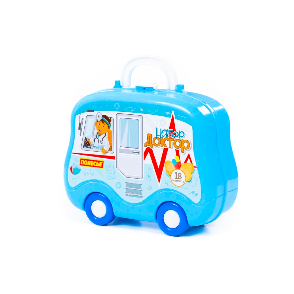 Set doctor in gentuta, 26.6x9.8x21.7 cm, Polesie - imagine 11