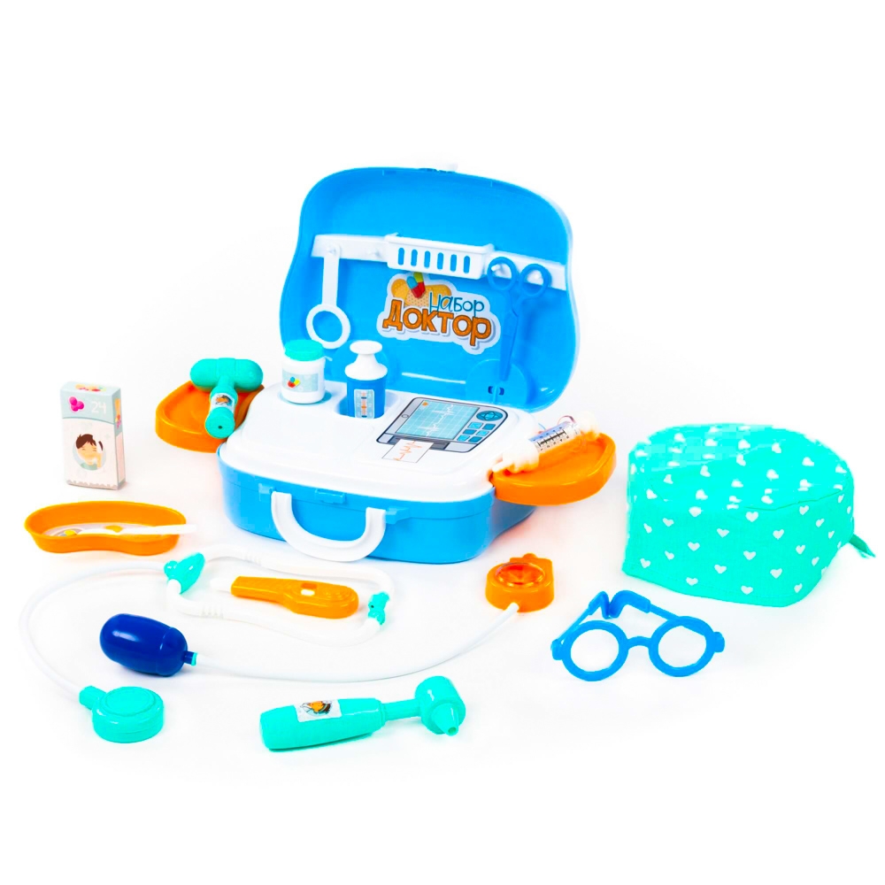 Set doctor in gentuta, 26.6x9.8x21.7 cm, Polesie - imagine 4