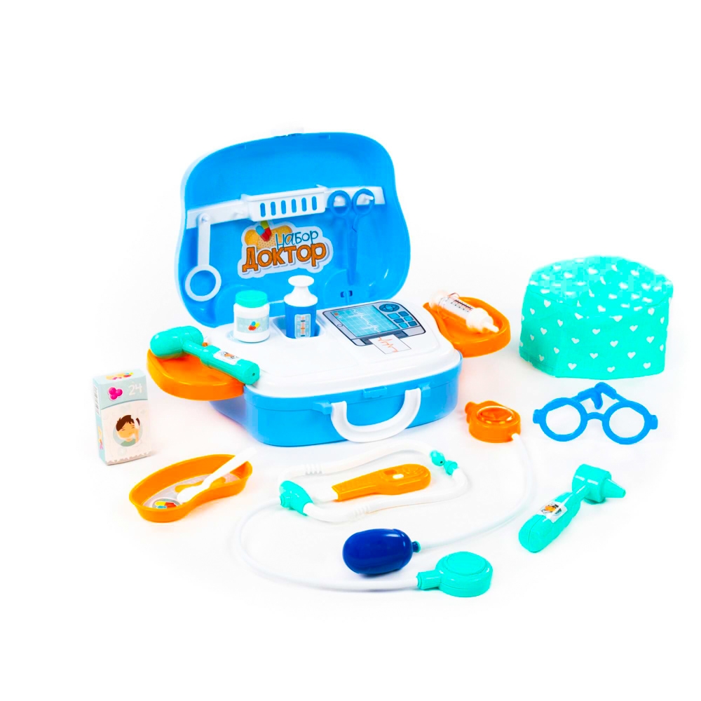 Set doctor in gentuta, 26.6x9.8x21.7 cm, Polesie - imagine 5