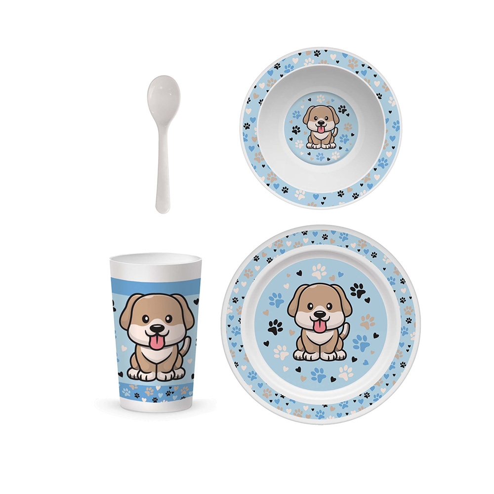 Set vesela + tacamuri, Dog - S-COOL - imagine 4