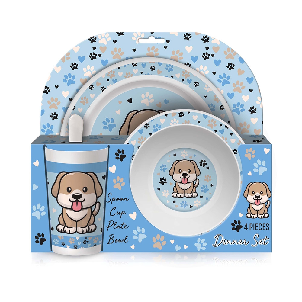 Set vesela + tacamuri, Dog - S-COOL - imagine 5