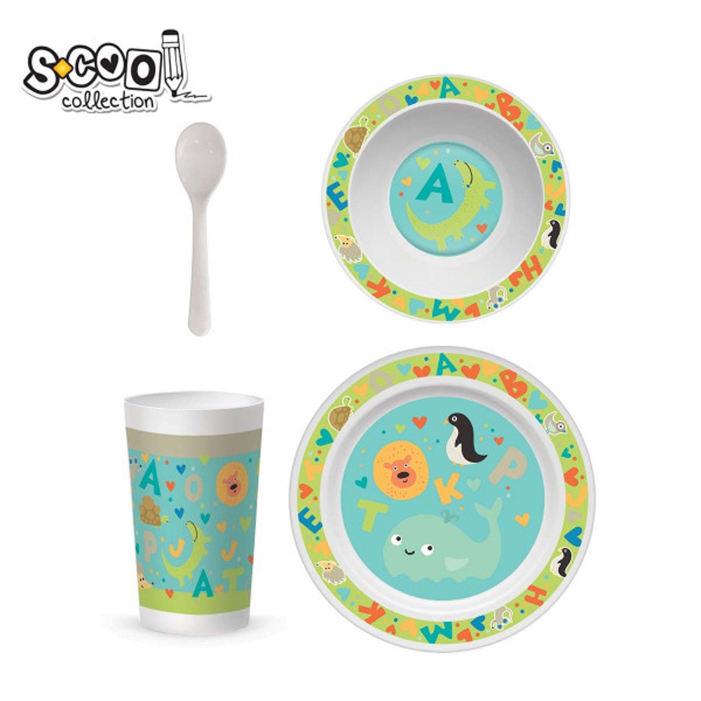 Set vesela + tacamuri - S-COOL - imagine 2