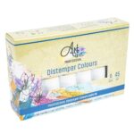 Tempera Art, ALBASTRU REGAL, 45ml, 6 buc/set - ARTLINE