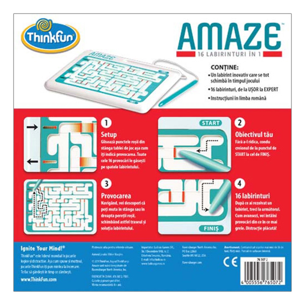 Thinkfun - Amaze, labirintul variabil - imagine 4