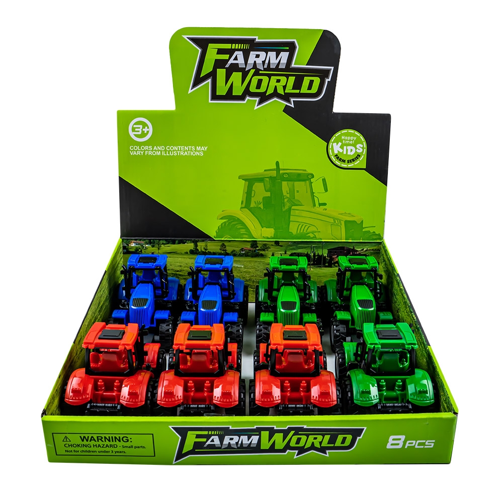 Tractoare frictiune, 8 buc/display - imagine 5