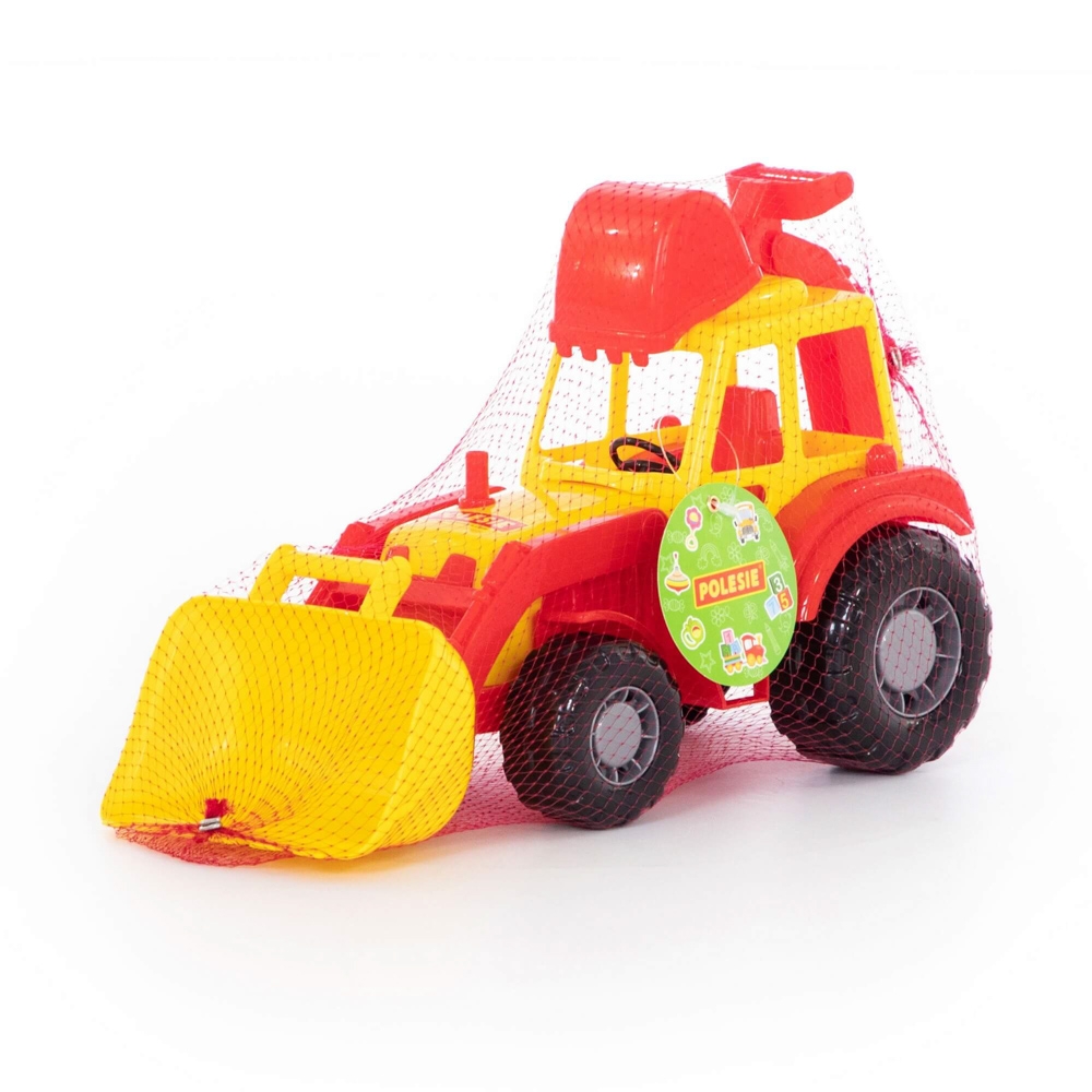 Tractor-excavator - Altay, 37x17x22 cm, Polesie - imagine 11