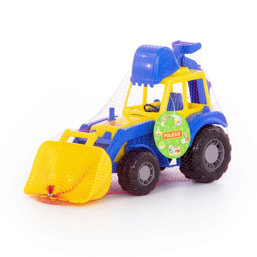 Tractor-excavator - Altay, 37x17x22 cm, Polesie - imagine 16