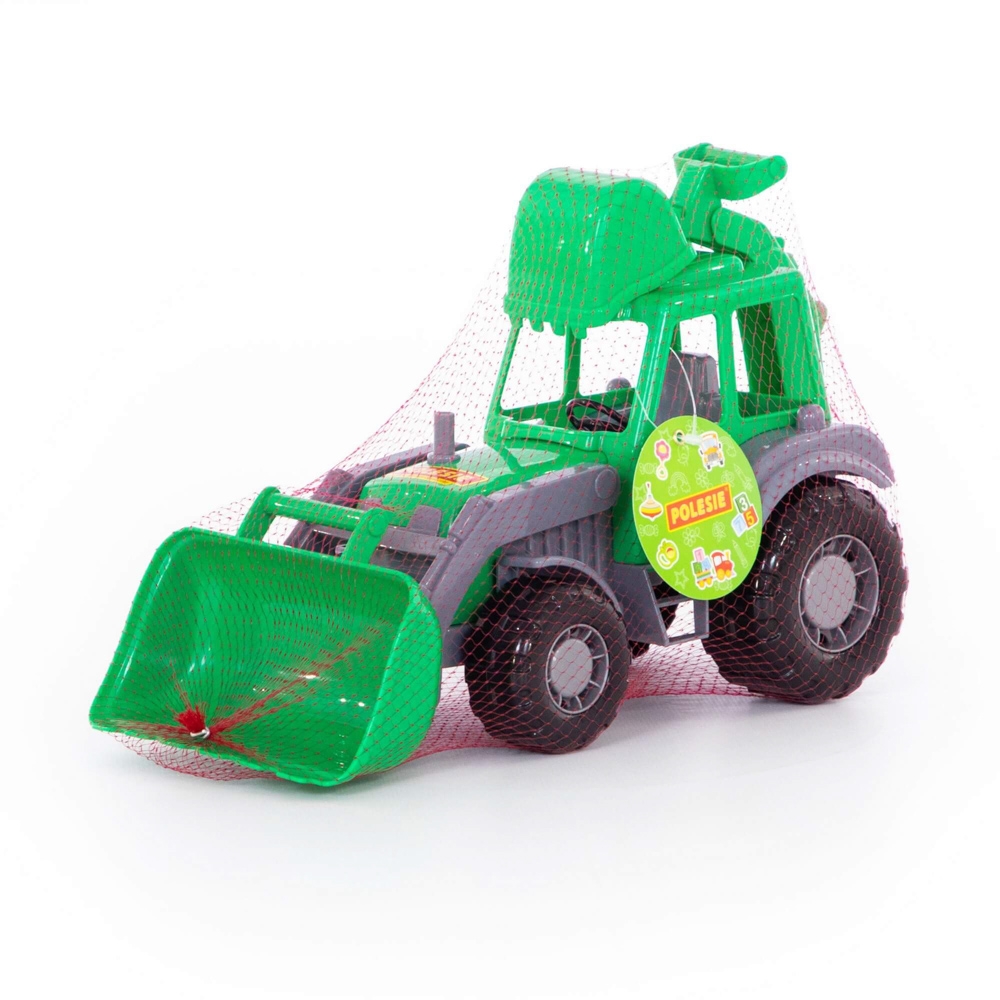 Tractor-excavator - Altay, 37x17x22 cm, Polesie - imagine 6