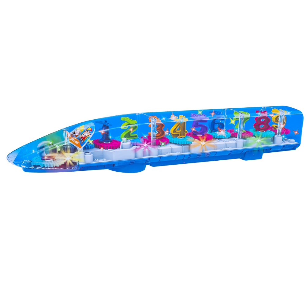 Tren, cu lumina si sunet - imagine 2