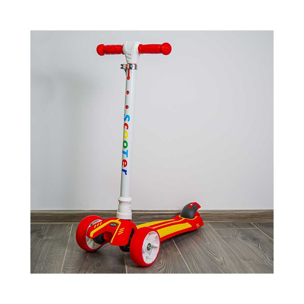 Trotineta cadru metal, 3 roti - imagine 5