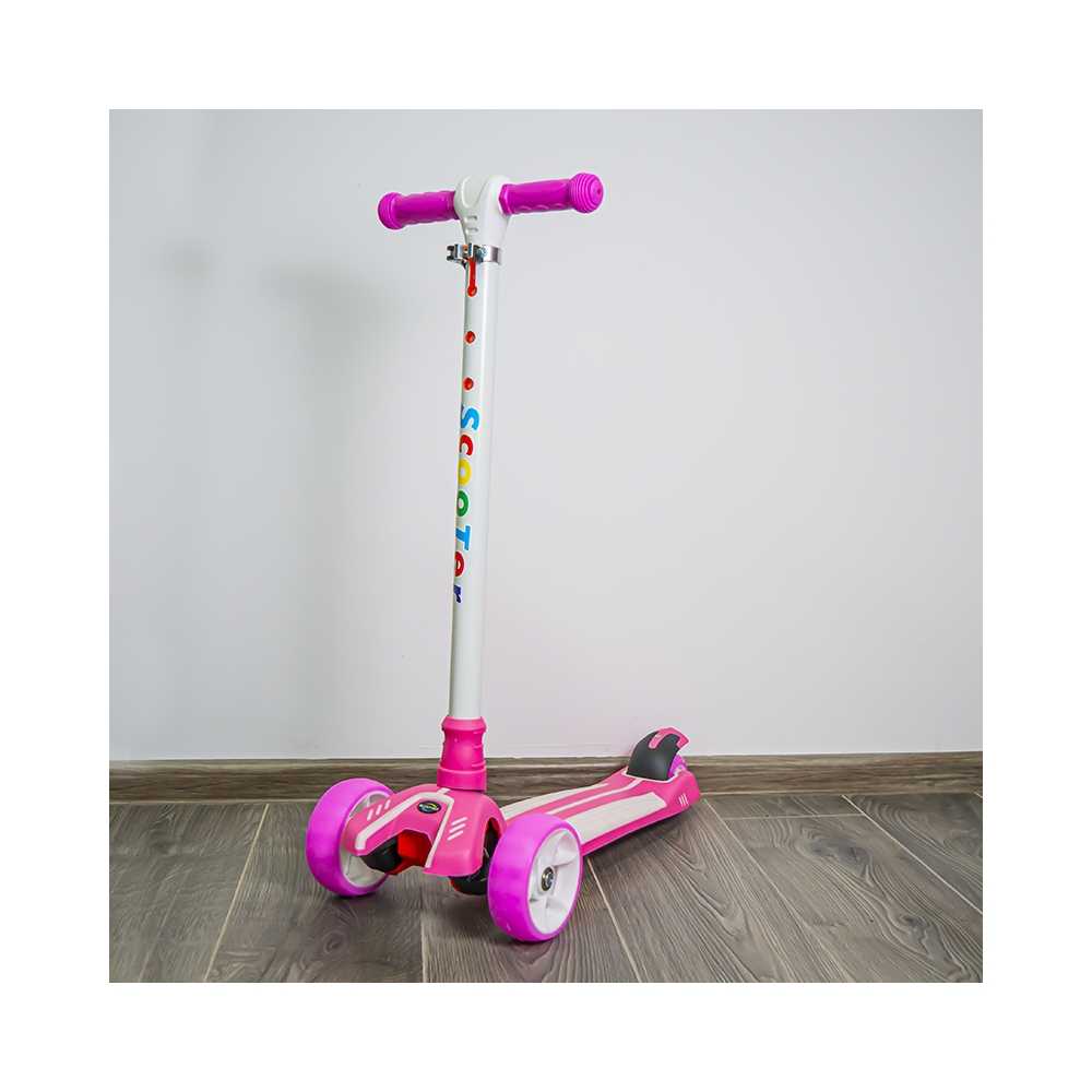 Trotineta cadru metal, 3 roti - imagine 6