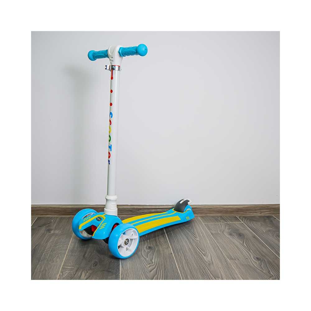 Trotineta cadru metal, 3 roti - imagine 7