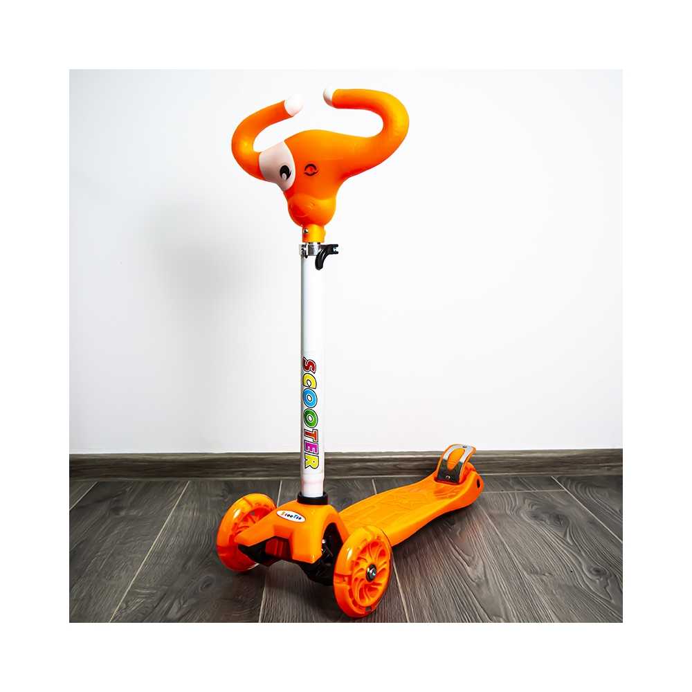 Trotineta cadru metal, 3 roti - imagine 6