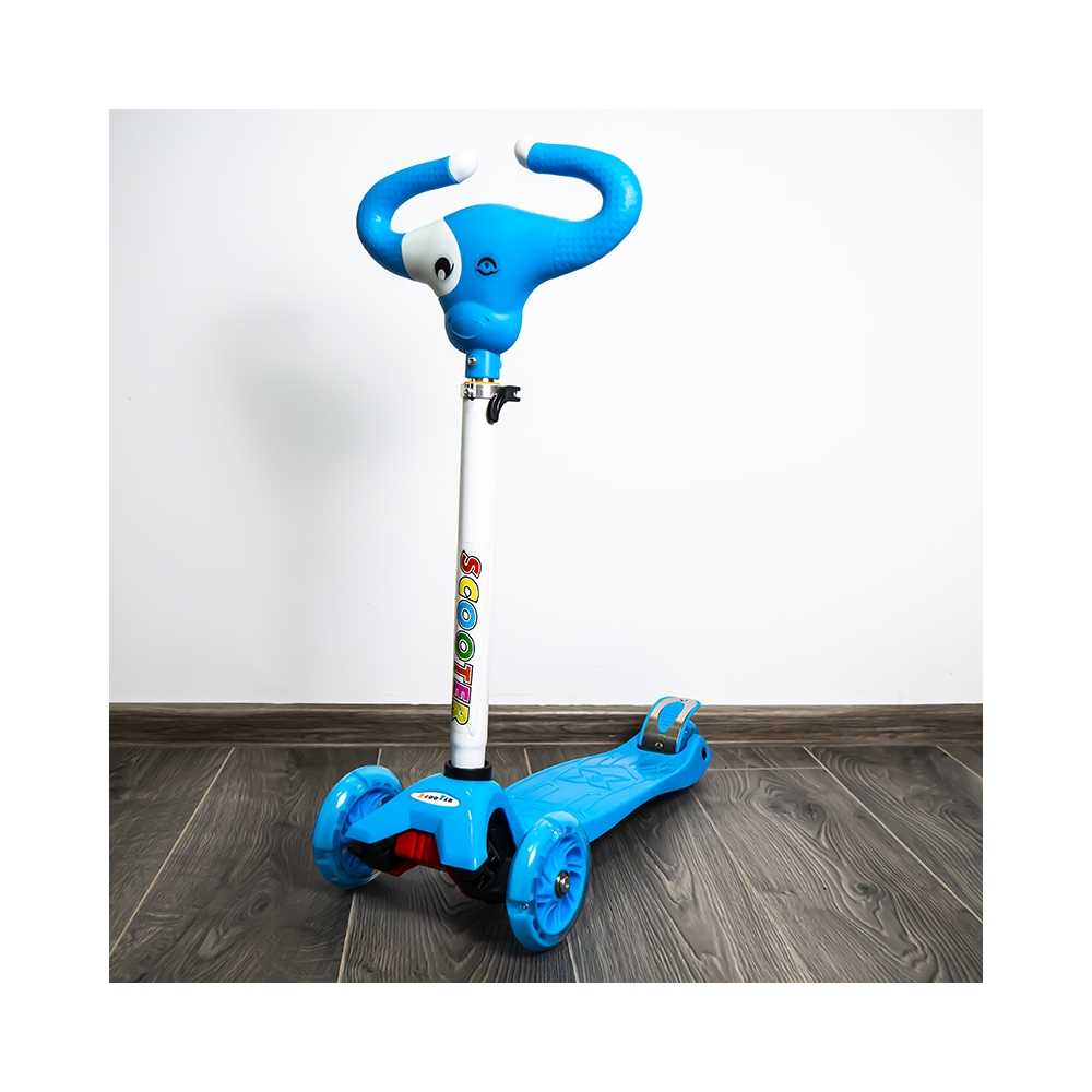 Trotineta cadru metal, 3 roti - imagine 7