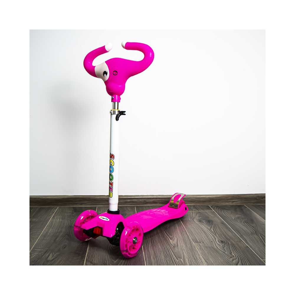 Trotineta cadru metal, 3 roti - imagine 8