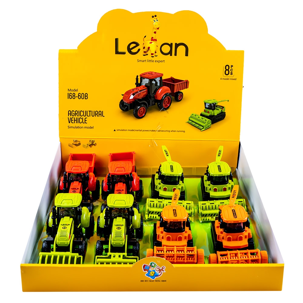 Utilaje ferma, cu frictiune, 8 buc/set - imagine 6